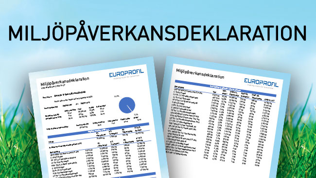Miljöpåverkansdeklaration - MPD