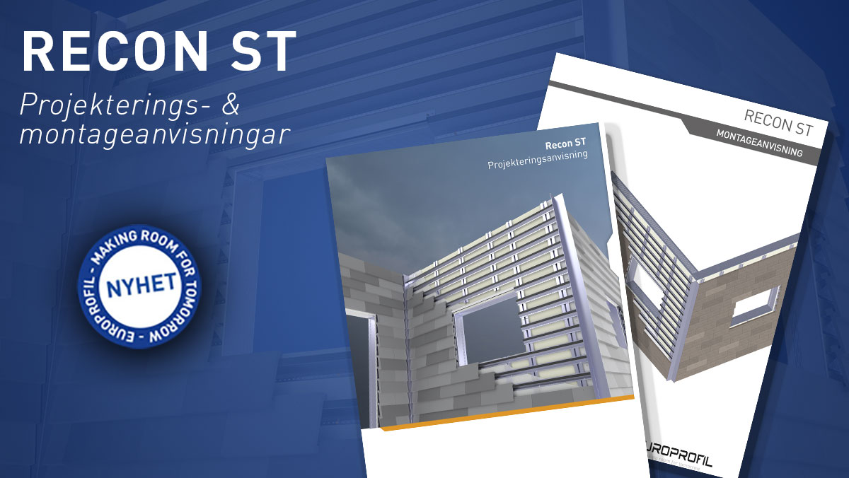 Recon ST - Projekterings- och montageanvisning