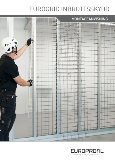 EuroGrid - Inbrottssystem - Monteringsanvisning