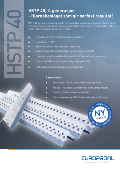 Produktblad - HSTP 40 gen 2